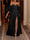 A-Line/Princess Sweetheart Short Sleeves Floor-length Long Prom Dresses With Split Side