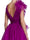 A-Line/Princess Evening Dress V Neck Sleeveless Floor-length Floral Dresses with Split Side Formal