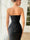 Mermaid/Trumpet Sweetheart Strapless Sleeveless Floor-Length Prom Dresses