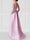A-Line/Princess Boat Neck Sleeveless Floor-Length Evening Dresses with Pocket