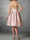 A-Line/Princess Half Sleeves Knee-Length Cocktail Dresses with Pocket