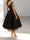 A-Line/Princess V-neck Sleeveless Tea-Length Homecoming Dresses