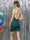 Sheath/Column Polyester Spaghetti Straps Sleeveless Short/Mini Party Dance Cocktail Homecoming Dress