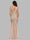 Mermaid/Trumpet V-Neck Sleeveless Floor-Length Party Cocktail Dress with Sequins
