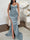Sheath/Column V-neck Sleeveless Sweep Train High Split Evening Dresses