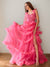 A-Line/Princess Cowl Neck Sleeveless Floor-Length Luxurious Prom Dresses with Crystal & Pleats