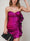 Sheath/Column Sequined Sweetheart Sleeveless Asymmetrical Ruched Homecoming Dresses with Ruffles