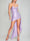 Sheath/Column Sweetheart Sleeveless Asymmetrical Ruched Homecoming Dresses with Pleated Side Train