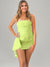 Sheath/Column Strapless Sleeveless Short/Mini Homecoming Party Dresses with Ruffles