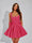 A-Line Christmas Party Dress Square Neck Sequin Short Homecoming Dresses with Bow