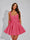 A-Line Christmas Party Dress Square Neck Sequin Short Homecoming Dresses with Bow