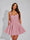 A-Line Christmas Party Dress Square Neck Sequin Short Homecoming Dresses with Bow