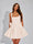A-Line Christmas Party Dress Square Neck Sequin Short Homecoming Dresses with Bow