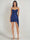 Sheath/Column Stretch Polyester Party Dresses Short/Mini Off Shoulder Sleeveless With Pleats