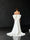A-Line/Princess Little White Dresses Taffeta Party Dresses Sweetheart Sleeveless Short/Mini Wedding Dress With Big Bow