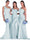 Mermaid/Trumpet Satin One-Shoulder Sleeveless Floor-Length Bridesmaid Dresses