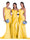 Mermaid/Trumpet Satin One-Shoulder Sleeveless Floor-Length Bridesmaid Dresses