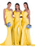Mermaid/Trumpet Satin One-Shoulder Sleeveless Floor-Length Bridesmaid Dresses