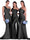 Mermaid/Trumpet Satin One-Shoulder Sleeveless Floor-Length Bridesmaid Dresses