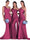 Mermaid/Trumpet Satin One-Shoulder Sleeveless Floor-Length Bridesmaid Dresses