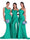 Mermaid/Trumpet Satin One-Shoulder Sleeveless Floor-Length Bridesmaid Dresses