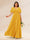 A字型/公主式V领短袖加大码伴娘礼服，带口袋