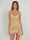 Sheath/Column Stretch Polyester Party Dresses Short/Mini Off Shoulder Sleeveless With Pleats