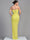 Sheath/Column Sequins Sweetheart Sleeveless Floor-Length High Side Split&Pleats Evening Dress With Back Lace-Up