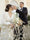A-Line/Princess Little White Dresses For Formal/Wedding Dresses V-Neck Long Sleeves Ankle-Length Chiffon Daily Dresses With Pleats&Back Zipper
