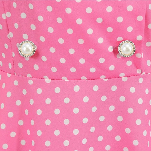 A字/公主式珠宝领短袖及膝万圣节表演服装连衣裙带荷叶边