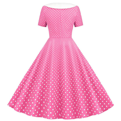 A-Line/Princess Jewel Neck Short Sleeves Knee-Length Halloween Performance Costumes Dress with Ruffles