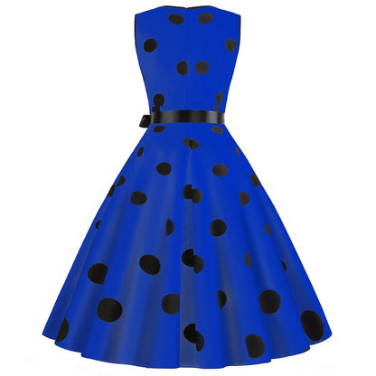 A-Line/Princess V-Neck Sleeveless Knee-Length Halloween Performance Costumes Dress with Bowknot