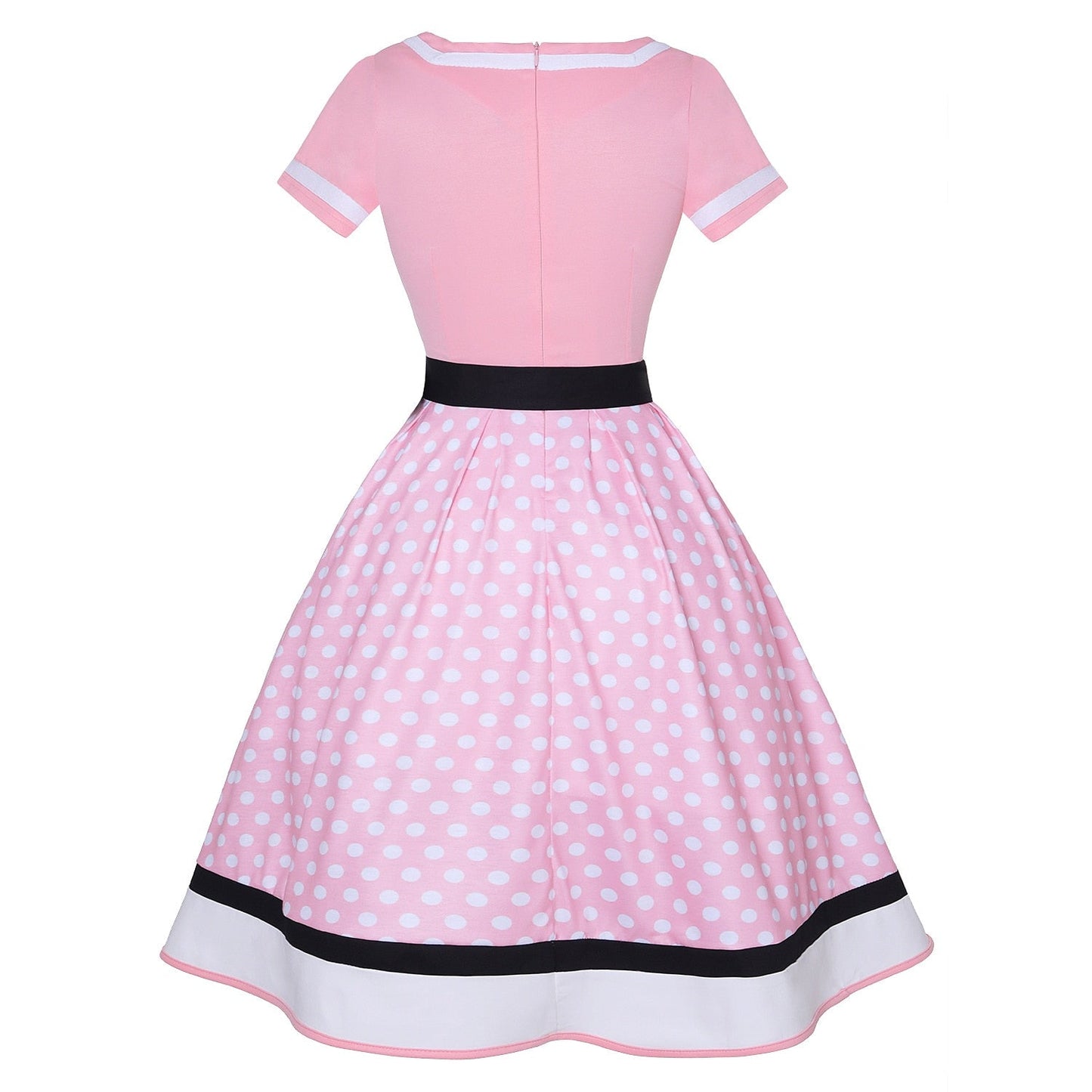 A-Line/Princess V-Neck Short Sleeves Knee-Length Halloween Performance Costumes Dress with Belt