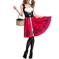 A-Line/Princess Square-Neck Sleeveless Knee-Length Halloween Performance Costumes Dress with Cloak