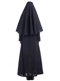 A-Line/Princess Long Sleeves Ankle-Length Halloween Performance Costumes Dress Headdresses and Shawls