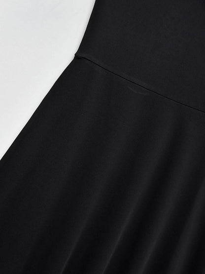 A-Line/Princess Crew Neck Long Sleeves Knee-Length Girl's Horrible Halloween Performance Costumes Set
