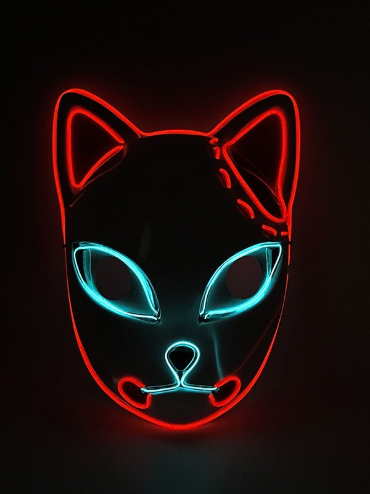 Halloween Classic Anime Glowing Mask Cosplay Costume Props
