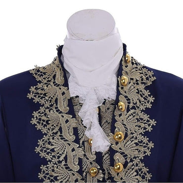 Men's Royal Halloween Carnival Performance Party Baroque Victorian Rococo Outfits