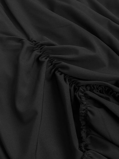 Retro Vintage Goth Girl's Fantasy Steampunk Masquerade Casual Daily ' Punk & Gothic Medieval Skirt