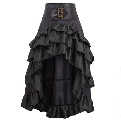 Retro Vintage Pirate Women's Pirate Fantasy Steampunk Casual Daily Medieval Renaissance Skirt