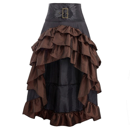 Retro Vintage Pirate Women's Pirate Fantasy Steampunk Casual Daily Medieval Renaissance Skirt