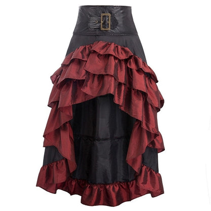 Retro Vintage Pirate Women's Pirate Fantasy Steampunk Casual Daily Medieval Renaissance Skirt