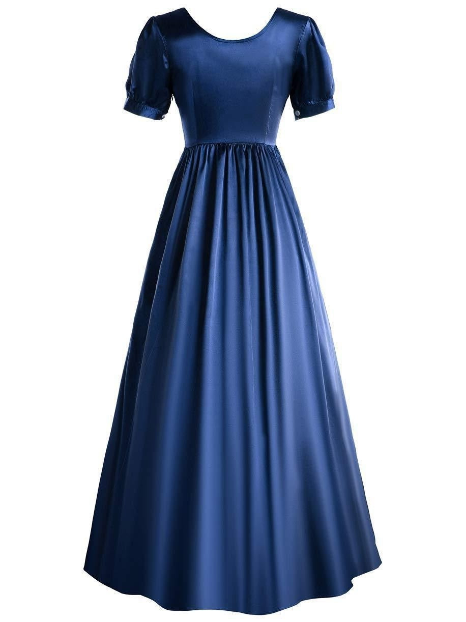 Women's Girls' Costume Cosplay Party Masquerade Victorian Medieval Renaissance Cocktail Vintage Dress