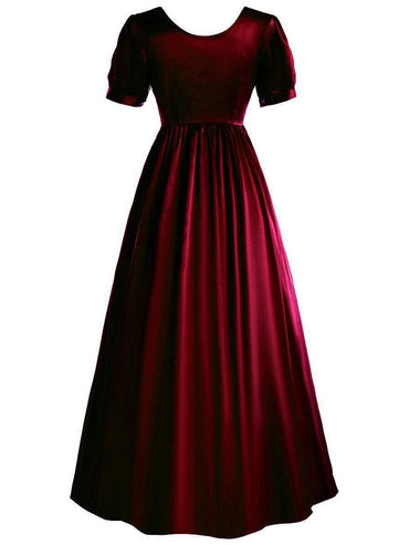 Women's Girls' Costume Cosplay Party Masquerade Victorian Medieval Renaissance Cocktail Vintage Dress