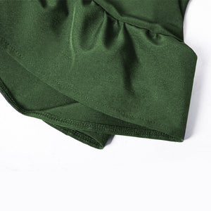 A-Line/Princess Short Sleeves Asymmetrical Retro Vintage Medieval Renaissance Dress