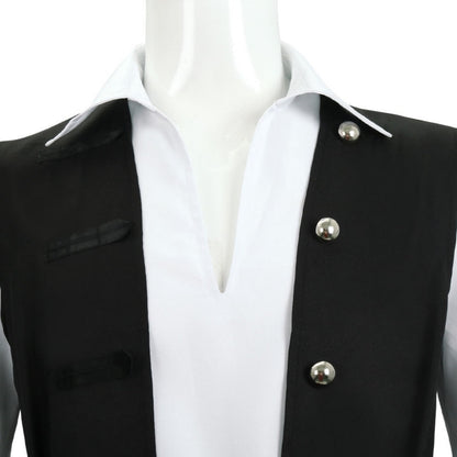 Men's Pirates of the Caribbean Pirate Jack Sparrow   Masquerade Party Cosplay Costume