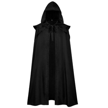 Men's 17th Century Plague Doctor Witches Vintage Punk & Gothic Medieval Cape Cosplay Costume Cloak
