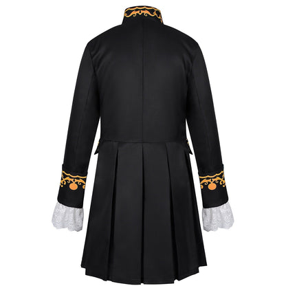 Men's Retro Vintage Punk Medieval Renaissance Steampunk Jacket