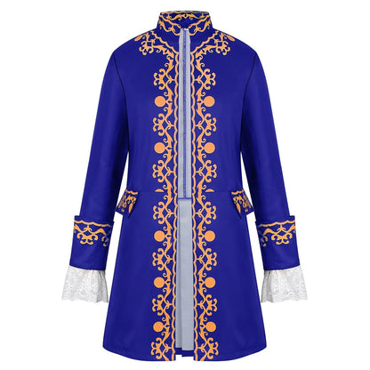 Men's Retro Vintage Punk Medieval Renaissance Steampunk Jacket