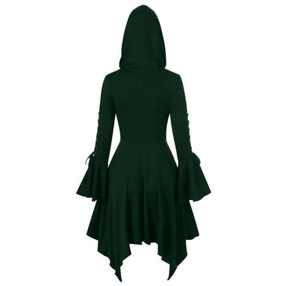 Women's Retro Vintage Punk & Gothic Medieval Witch Plague Doctor Fantasy  Masquerade Party Dress